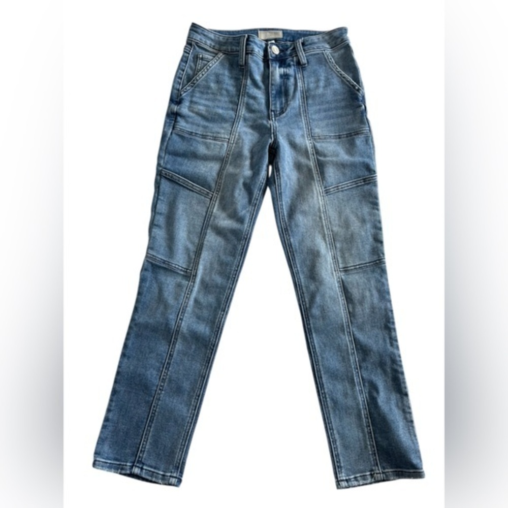 Kut from the Kloth Women's Blue Straight Leg Jeans